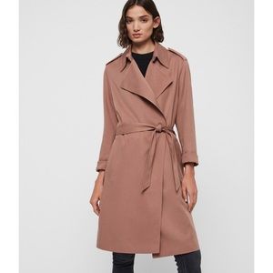 Allsaints Bexley Mac Lightweight coat